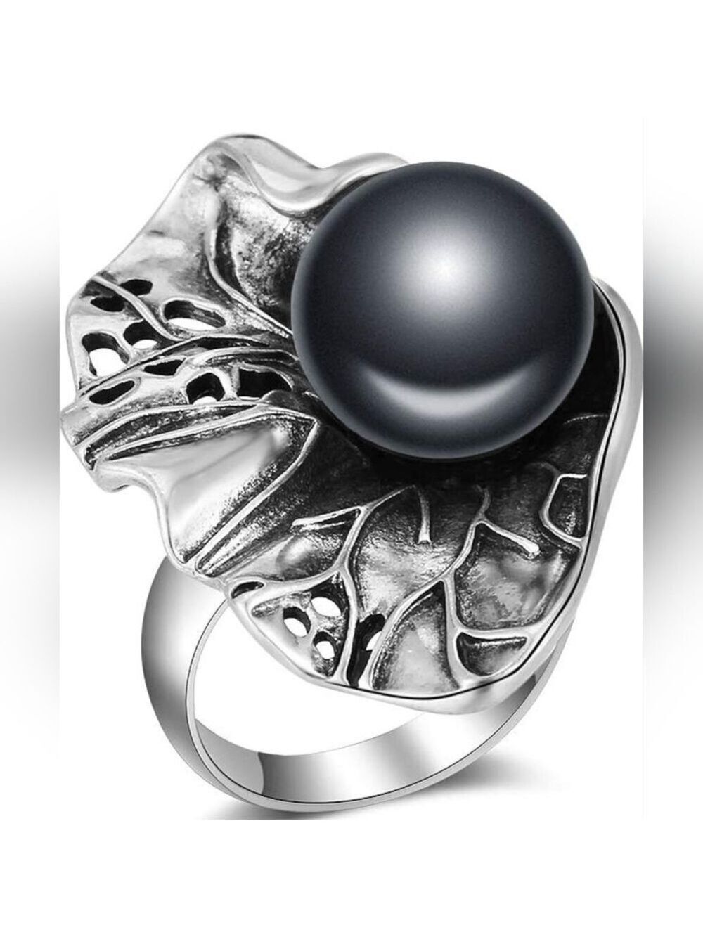 Fashion Flower Cocktail Ring